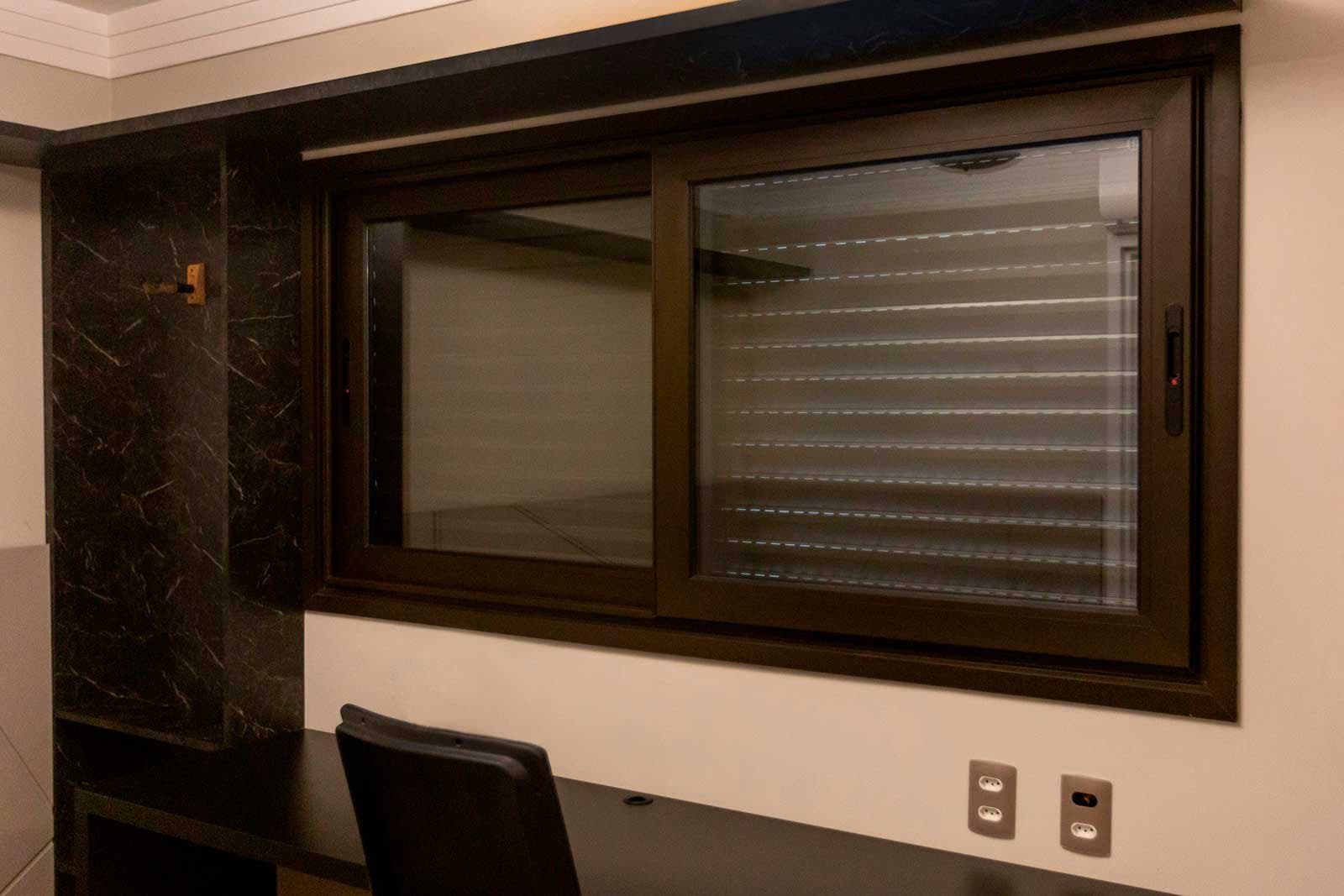 Esquadria Audium instalada